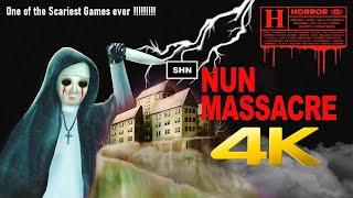 Nun Massacre  4K/60fps  Longplay Walkthrough Gameplay No Commentary