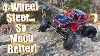 4-Wheel Steer Equipped RC Car! Axial Capra 4WS Unlimited Trail Buggy RTR Review | RC Driver