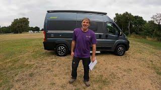 Hymer CamperVan Review - FIXED BED