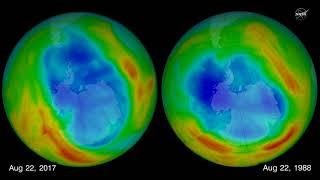 Warm Winter Air Makes for a Small Ozone Hole