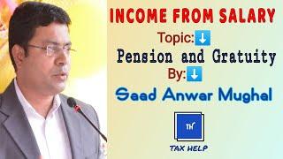 Income From Salary - Part 5 | Income Tax Numerical | Pension and Gratuity