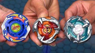 HELLS HAMMER vs DRANZER S vs UNICORN STING Beyblade UX ベイブレードエックス