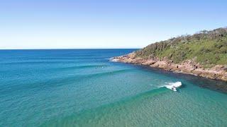 Surfing mother natures wave pool