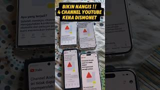 Bikin Nangis‼️ 4 Channel YouTube Kena Dismonet karena Konten Remix Video Shorts