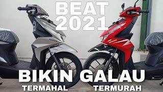 BEAT 2021 DELUXE DAN BEAT 2021 CBS | TIPE TERTINGGI DENGAN TIPE TERENDAH