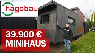 MINI-HAUS bei HAGEBAU zum Arbeiten und Leben. 39.900 € für unbenutzte Häuser mit Baugenehmigung