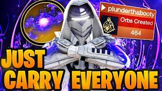 This Hunter Build Can Carry ANYONE! 464 Orbs Created! [Destiny 2 Void Hunter Build Onslaught]