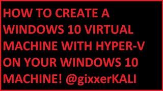 Unlock the Power of Virtualization: Enabling Hyper-V Hypervisor on Windows 10 or 11 Tutorial