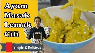 Resepi Ayam Masak Lemak Cili Api Versi Khairulaming | Jom Masak