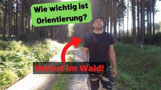 Wie wichtig ist Orientierung - Verirrt im Wald?  4K