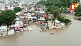 Flood-like situation in parts of Bharuch city due to incessant rainfall in Gujarat