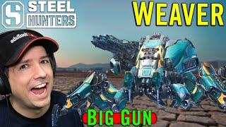 WEAVER Shield Mech in STEEL HUNTERS - New Game Gameplay