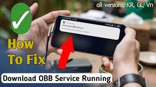 PUBG Mobile Download OBB Service is Running Error | PUBG Mobile  Download OBB Service Fixed 100%