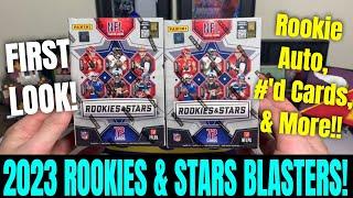 *2023 ROOKIES & STARS IS HERE!!* Rookie Autograph And More Out of Blaster Boxes?! $30 Per Box!