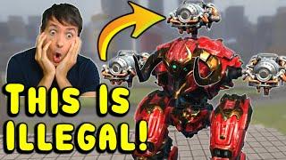 OMG! ILLEGAL New CINDER MINOS War Robots Max Gameplay WR