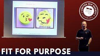 Fit for Purpose | Sven Günther über das F4P-Framework, bei der Limited WiP Society Hamburg