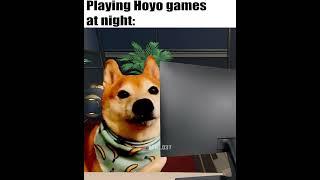 Hoyo games with flashy login screen