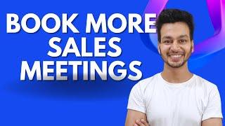 How to Book Sales Meetings in SaaS Sales | In Hindi | Pratik Pandey | SaaS Sales