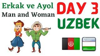 Learn Uzbek Daily - Day 3 - The People (Part 3)