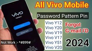 Vivo Mobile Ka Lock Kaise Tode Frp Bypass Unlock All Vivo Mobile Phone Forgot Pattern Pin Pattern 