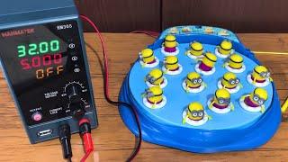 If High Voltage is Applied to the "Minions Fishing Toy"