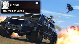 Stupid Griefers In Freemode Take Cringe To A New Level (GTA Online)