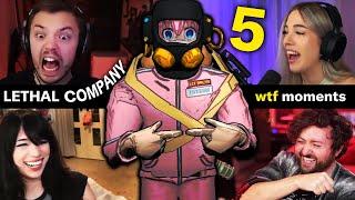 TOP 30 Jumpscare & Funny Moments in LETHAL COMPANY | Part 5