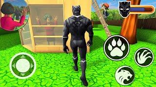 Playing as Black Panther in Scary Teacher 3D