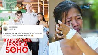 ABAY SA KASAL, PINAGBIBINTANGANG KAHATI NG BRIDE SA PUSO NG GROOM? | Kapuso Mo, Jessica Soho