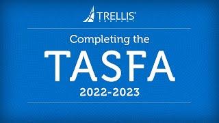 Completing the TASFA 2022-2023