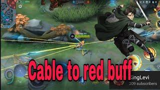 Fanny Cable to red buff 2022 | Mobile Legend | KingLevi | Fanny Tutorial 2022