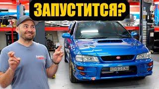 Первый запуск WRX STI после свапа! [BMIRussian]