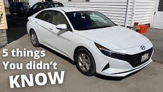 2021 Hyundai Elantra (5 Things You Didn't Know !!)