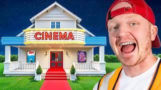 I Turned My House Into A Movie Theater!