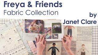 Freya & Friends Fabric Collection by Janet Clare for Moda Fabrics - Fat Quarter Shop