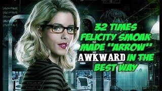 32 Times Felicity Smoak Made "Arrow" Awkward In The Best Way