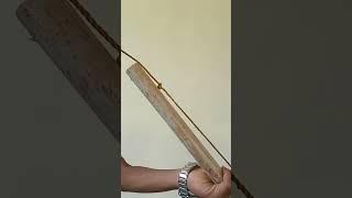 Making a Huge PVC Bow and Arrow