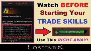 Do This *BEFORE* Starting ~TRADE SKILLS~ (Professions / Life Skills) in Lost Ark!.. (Lost Ark Video)