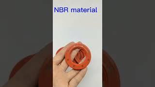 Red NBR rubber oil seal,