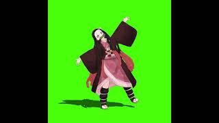 Nezuko Kamado Chika Dance Green Screen