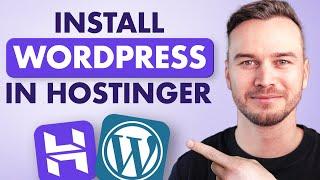 How to Install Wordpress in Hostinger - Step by Step