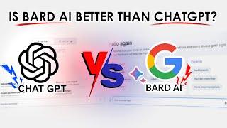 Google Bard vs ChatGPT | Which one is better?