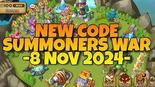 NEW CODE !!! SUMMONERS WAR - 8 NOV 2024