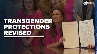 Gov. Sanders signs Executive Order responding to Biden's Title IX transgender protections