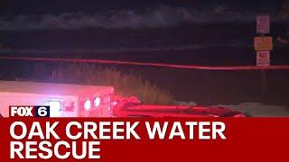 Oak Creek Bender Park water rescue, 1 dead | FOX6 News Milwaukee