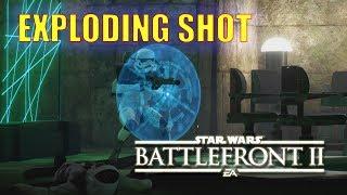 Hell of the exploding shot DC15LE - The last two days. Star Wars Battlefront II.