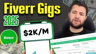 5 Low Competition Fiverr Gigs for 2025 | High Demand & Easy to Start | Zero Skills Fiverr Gigs