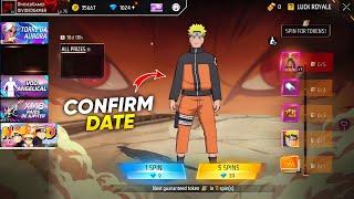 Naruto Legendary Bundle Date l Free Fire New Event l Ff New Event l New Event Free Fire