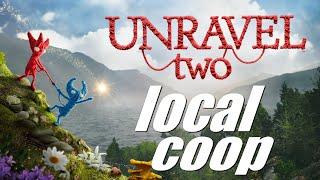 Unravel two (PC) - local coop gameplay (single PC multiplayer)