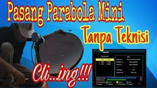 Cara pasang parabola mini sendiri tanpa teknisi #parabola #antenna